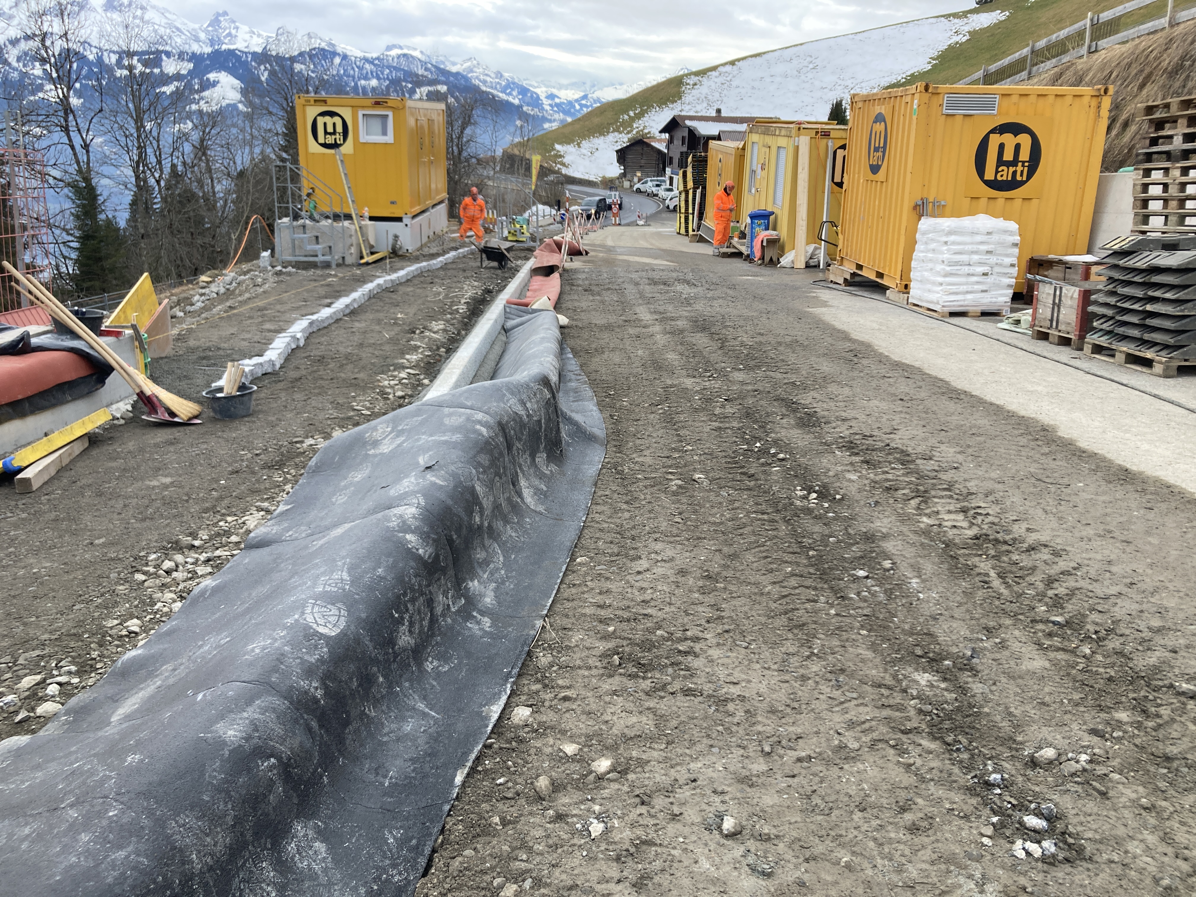 Ersatz Sagigrabenbrücke Beatenberg, Copyright Tiefbauamt des Kantons Bern